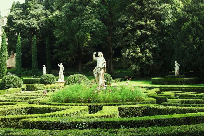 сад в итальянском стиле фото